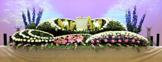 写真：式場花祭壇